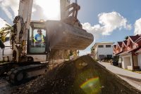Photographie de reportage chantier en Guadeloupe