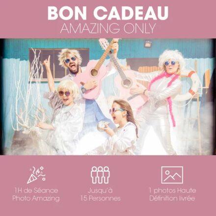 Bon Cadeau Amazing Only 1H